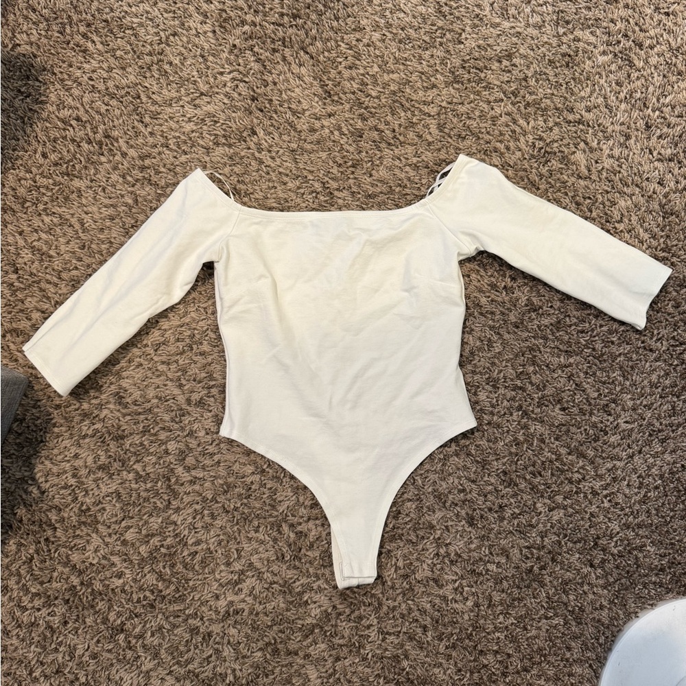 Off the shoulder bodysuit